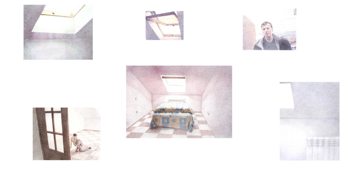 Gonzalo ve svém bytě