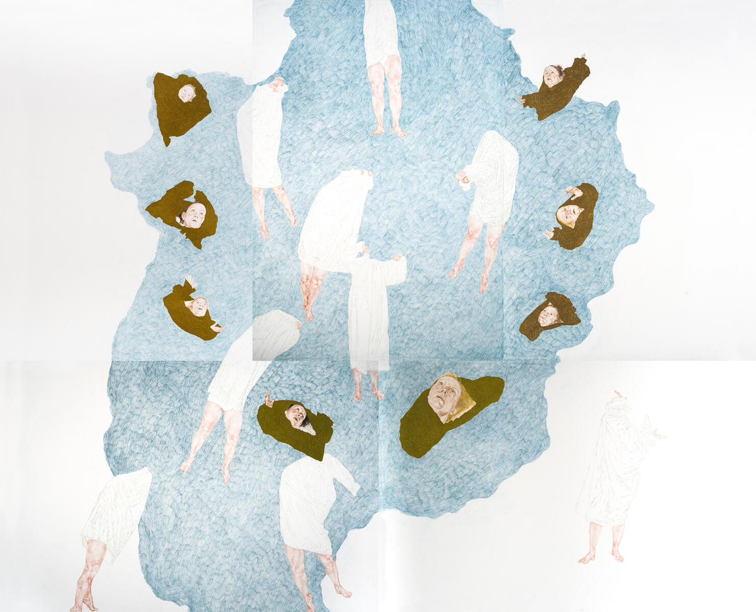 Rojení | pentaptych