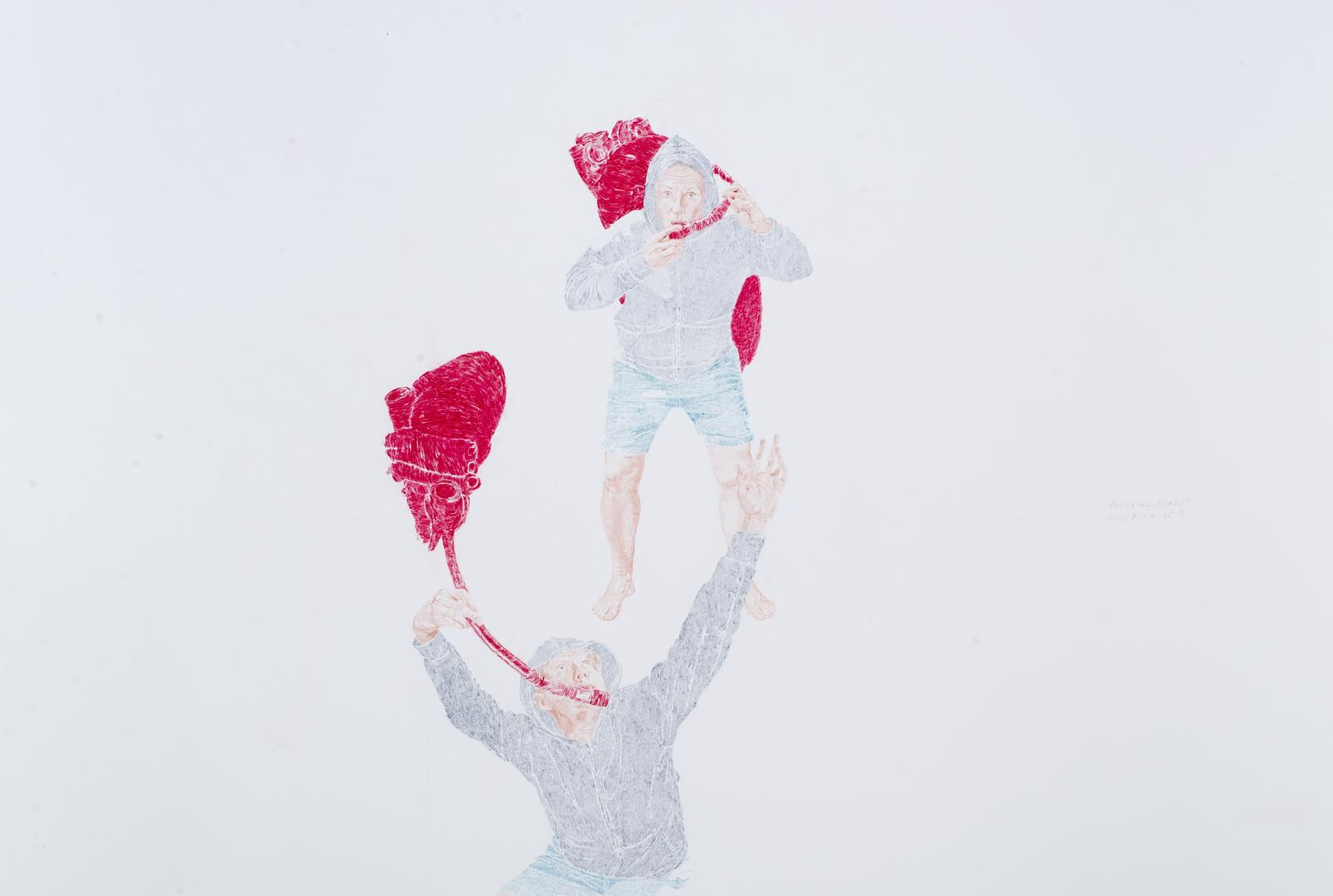 Potápěči - tryptich